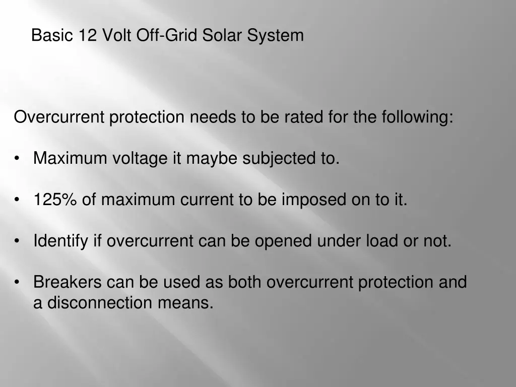 basic 12 volt off grid solar system 32