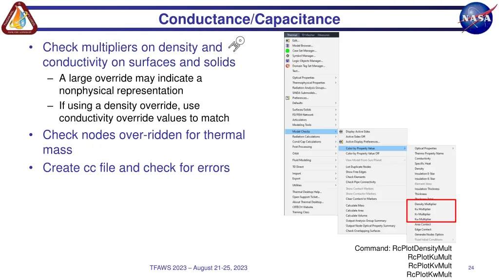 conductance capacitance