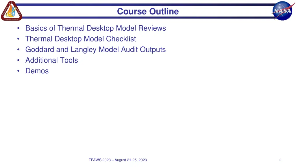 course outline