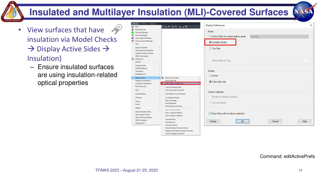 insulated and multilayer insulation mli covered