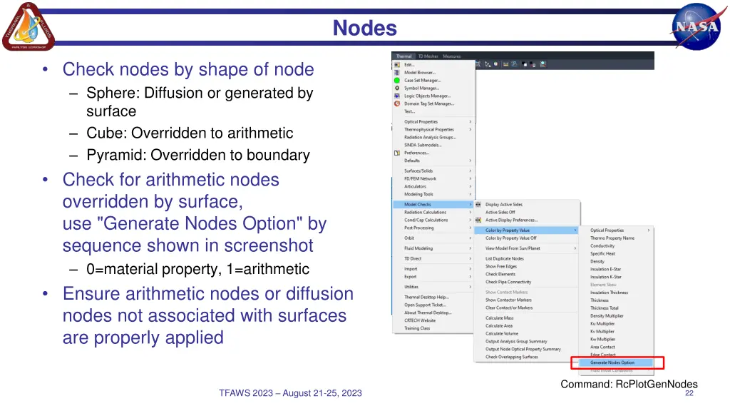 nodes