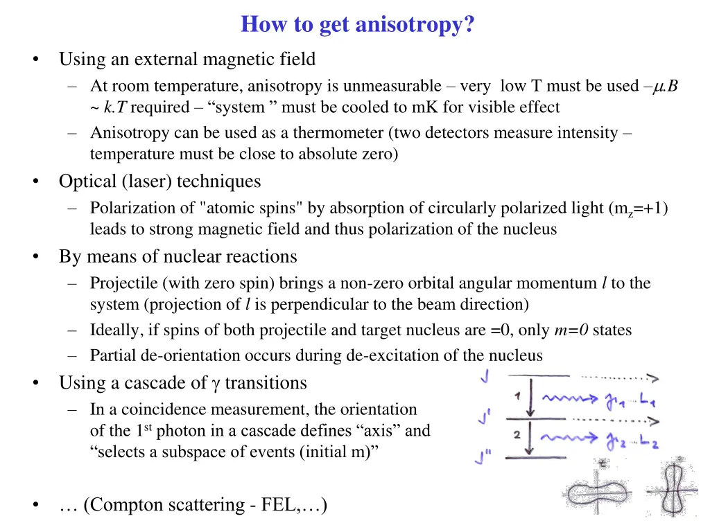 how to get anisotropy