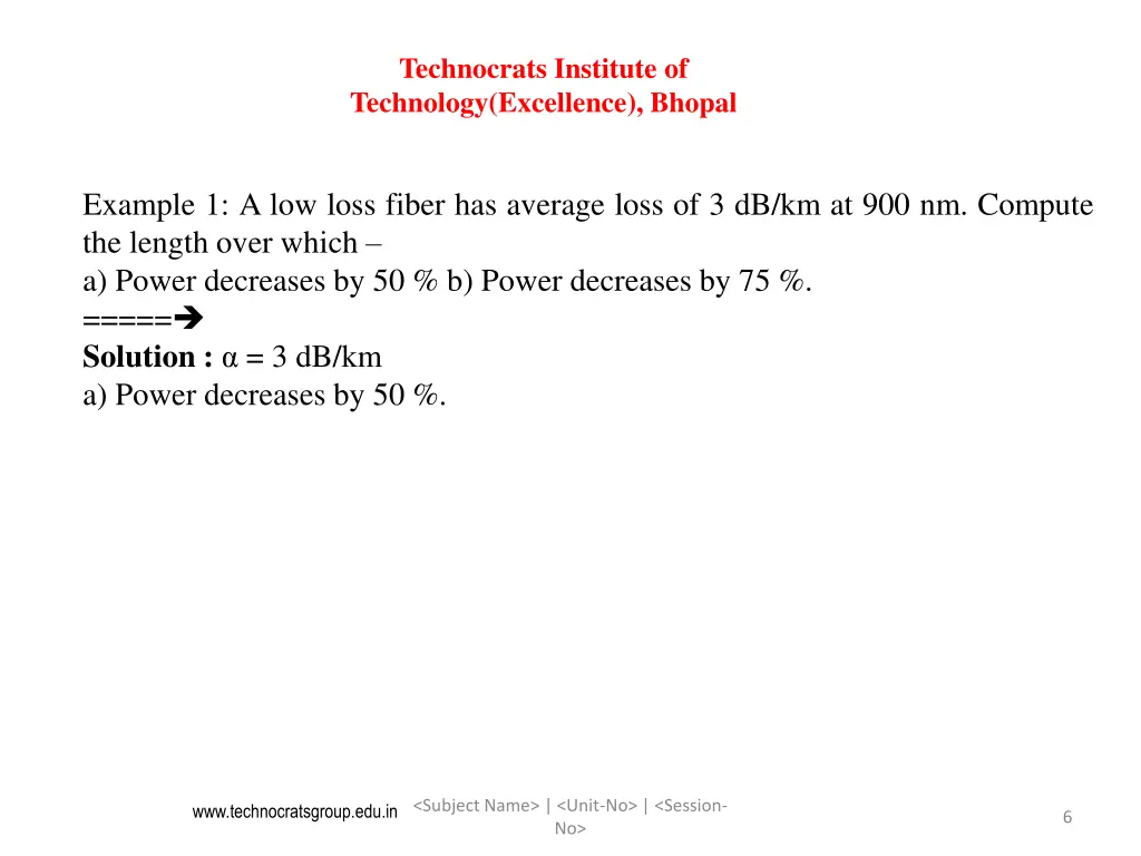 technocrats institute of technology excellence 5