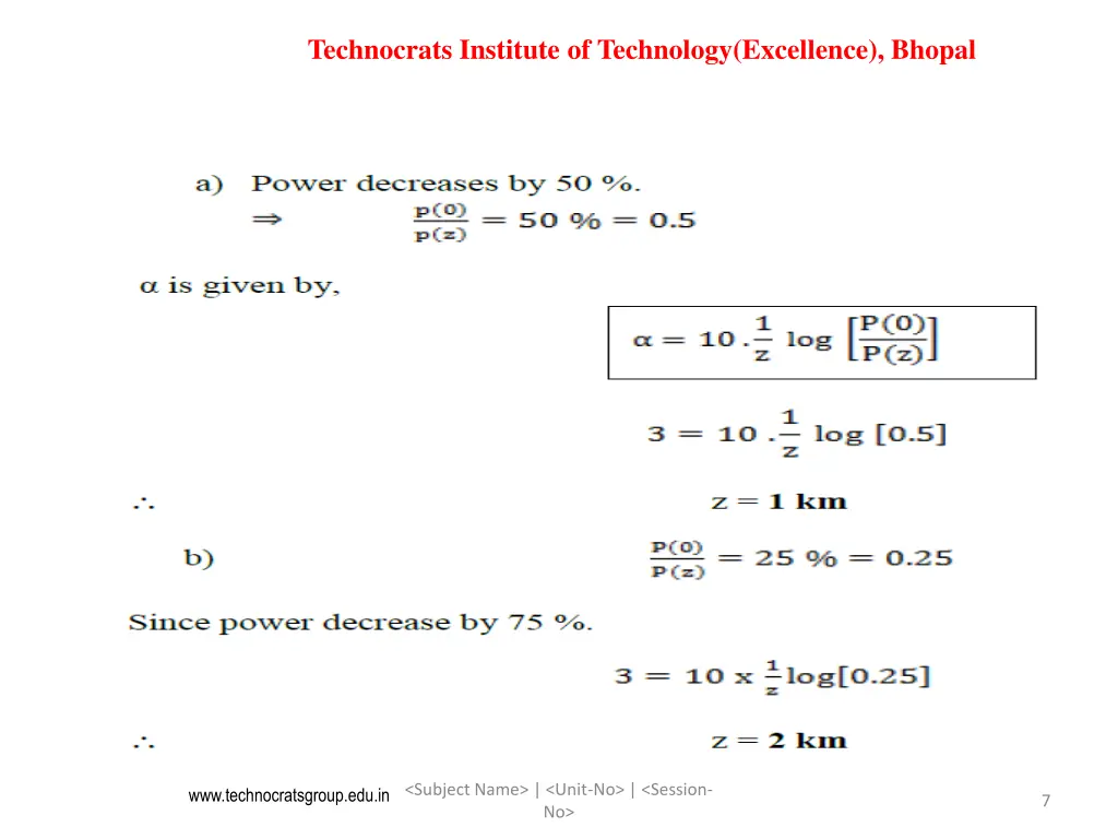 technocrats institute of technology excellence 6