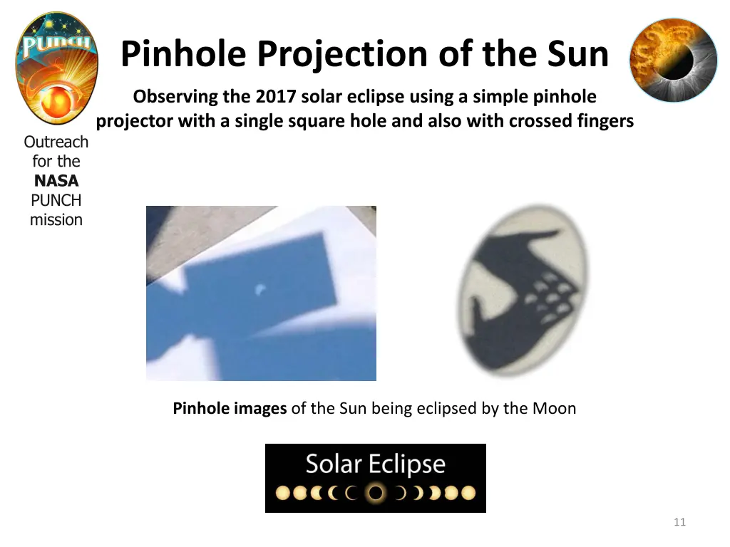 pinhole projection of the sun 4