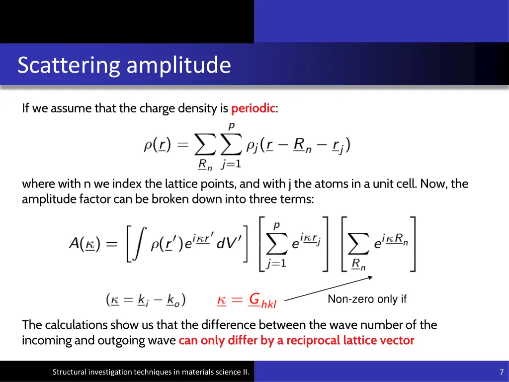 scattering amplitude