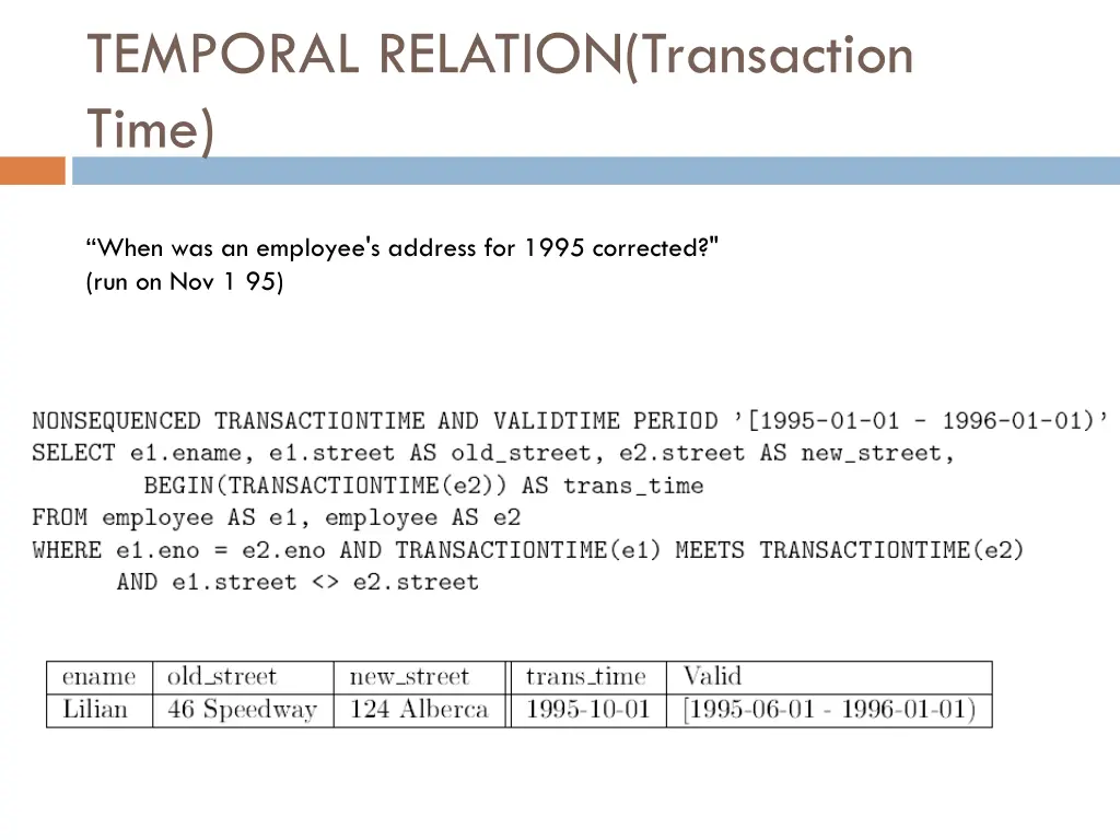 temporal relation transaction time 7