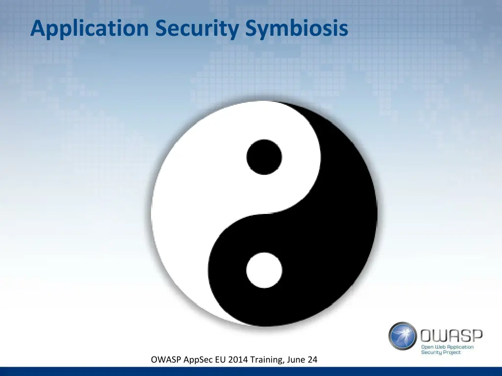 application security symbiosis