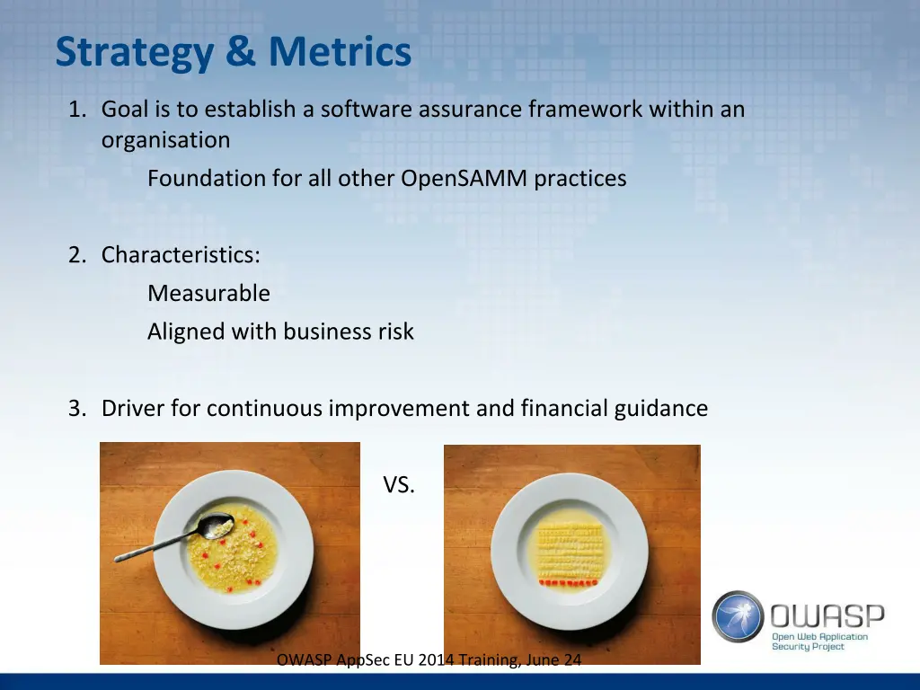 strategy metrics