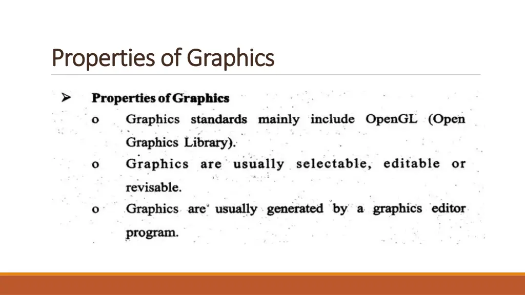 properties of graphics properties of graphics