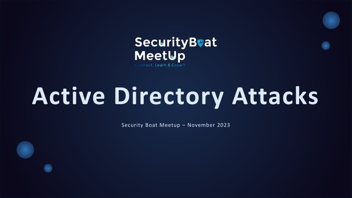 active directory attacks