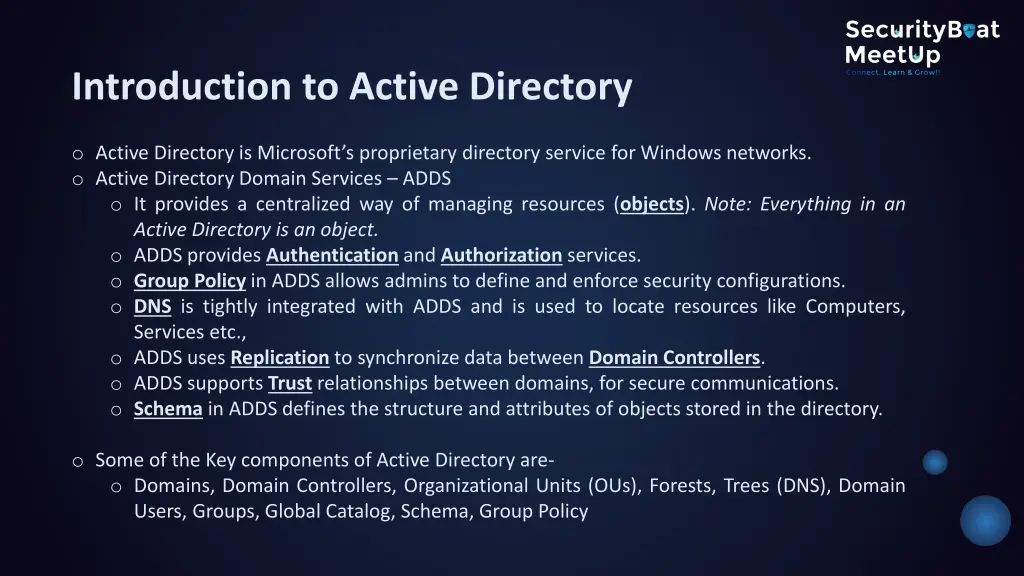 introduction to active directory