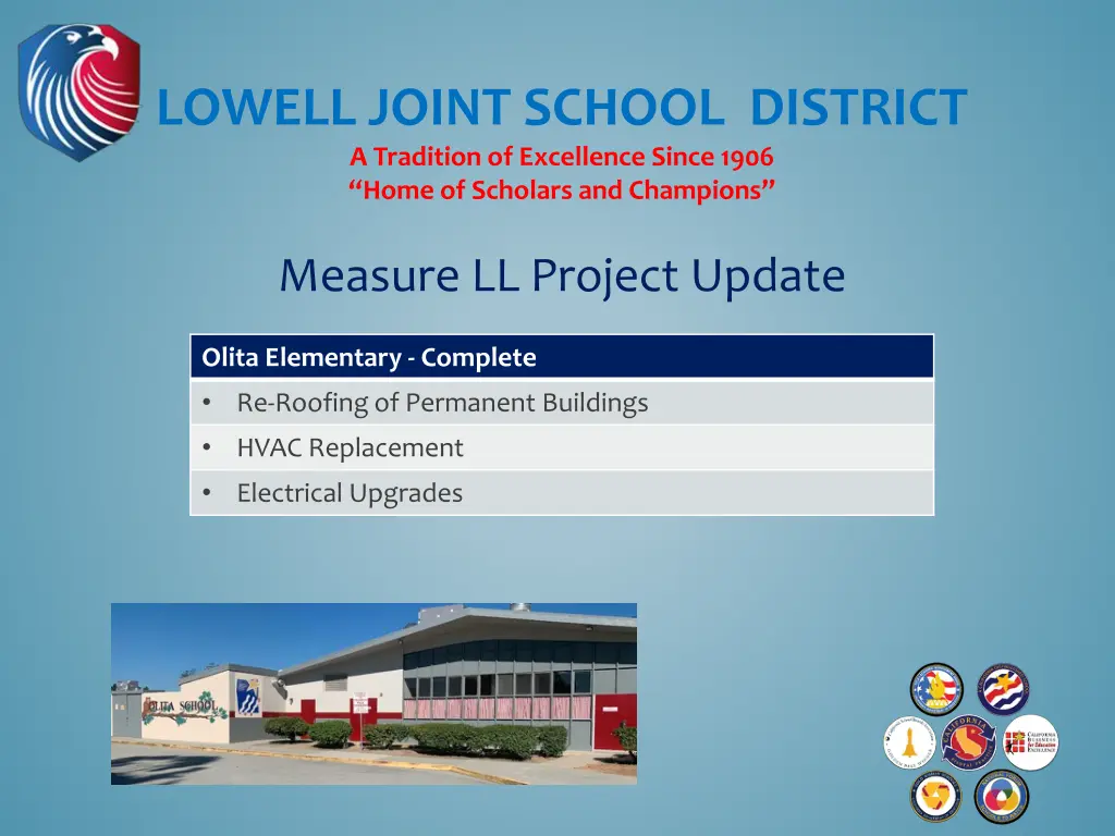 lowell joint school district a tradition 4