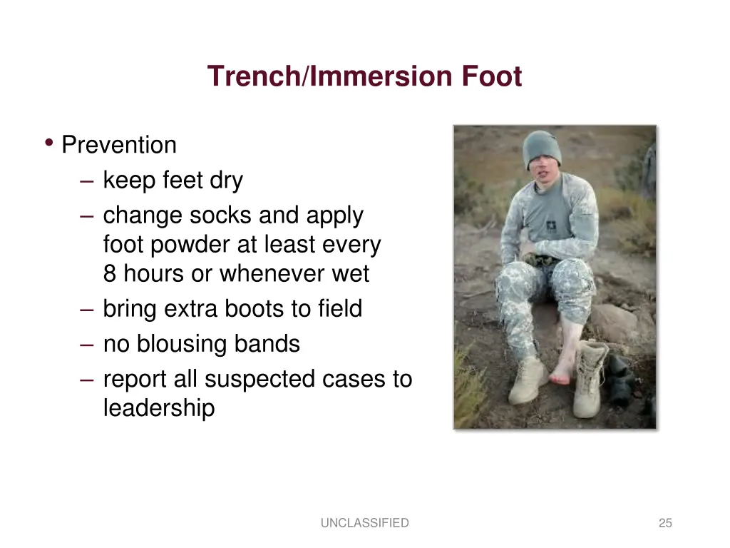 trench immersion foot 3
