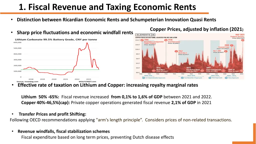 1 fiscal revenue and taxing economic rents