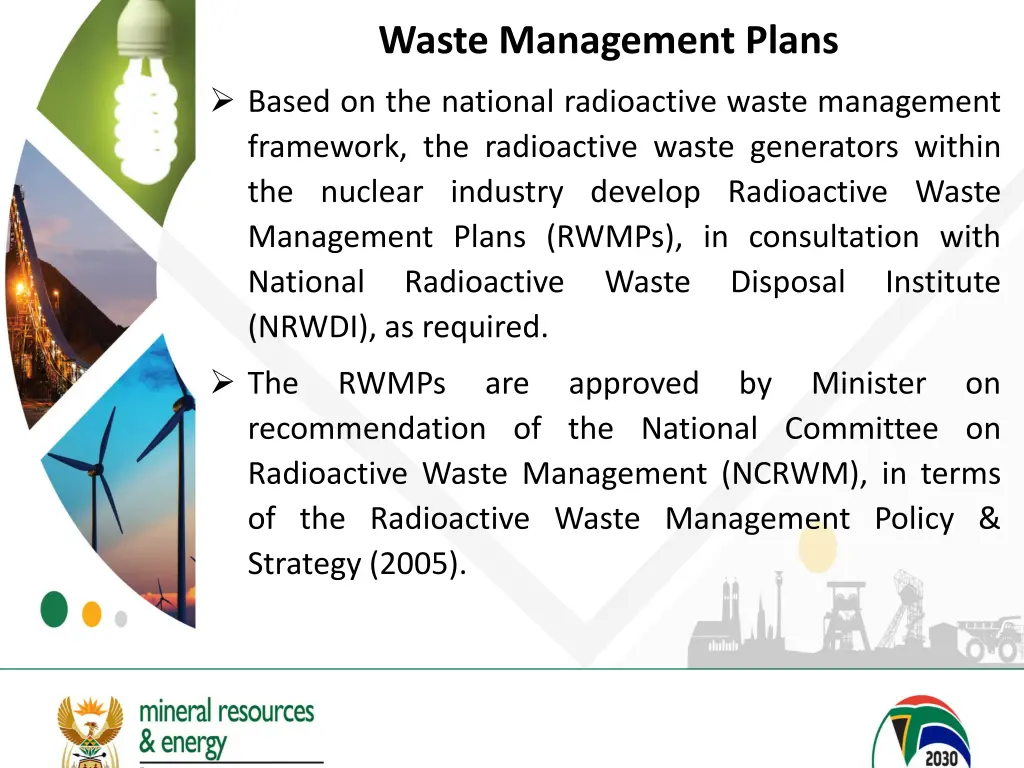 waste management plans