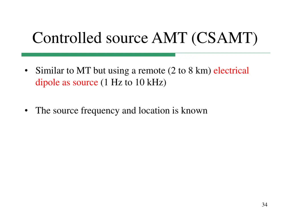 controlled sourceamt csamt