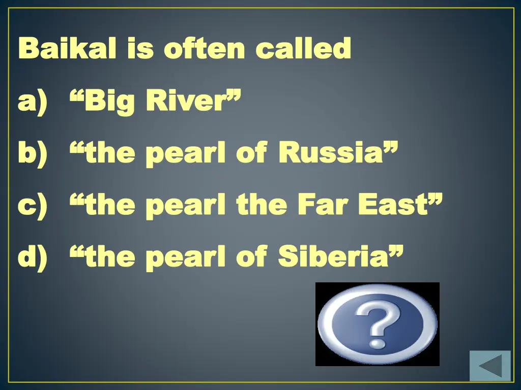 baikal baikal is often called is often called