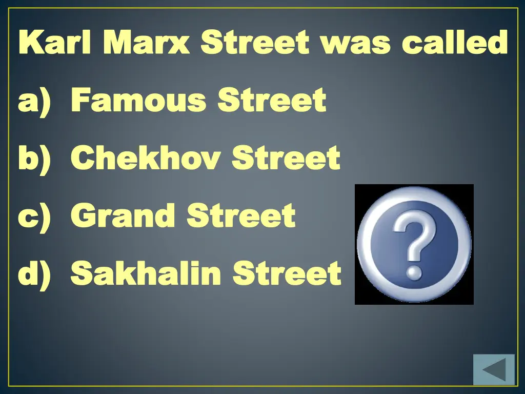 karl karl marx street was called marx street