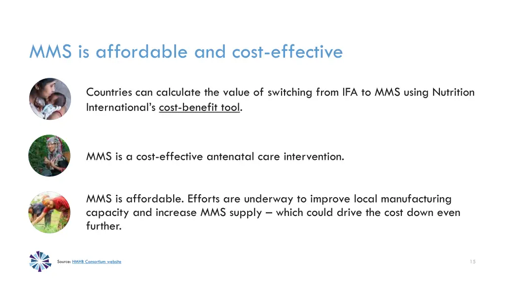 mms is affordable and cost effective