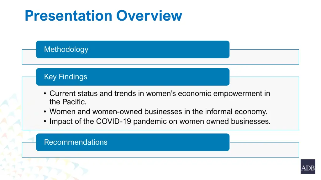 presentation overview