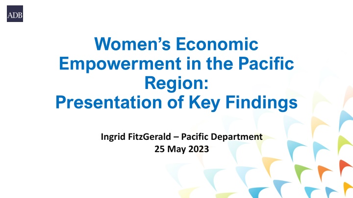 women s economic empowerment in the pacific