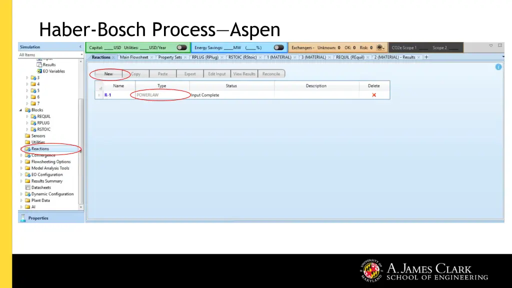 haber bosch process aspen 1