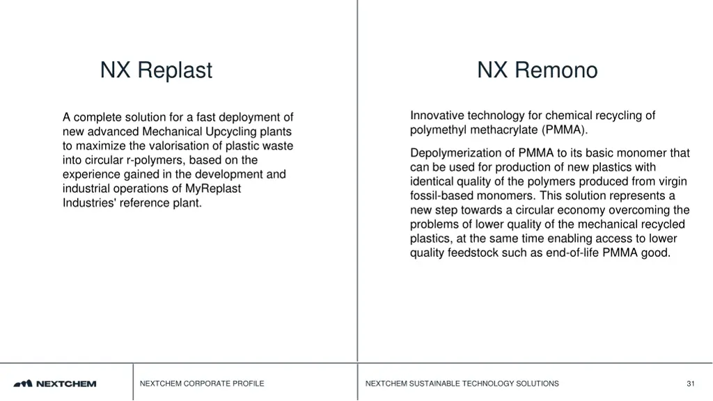 nx replast