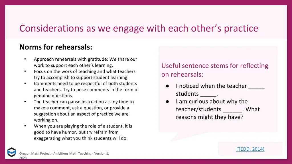 considerations as we engage with each other