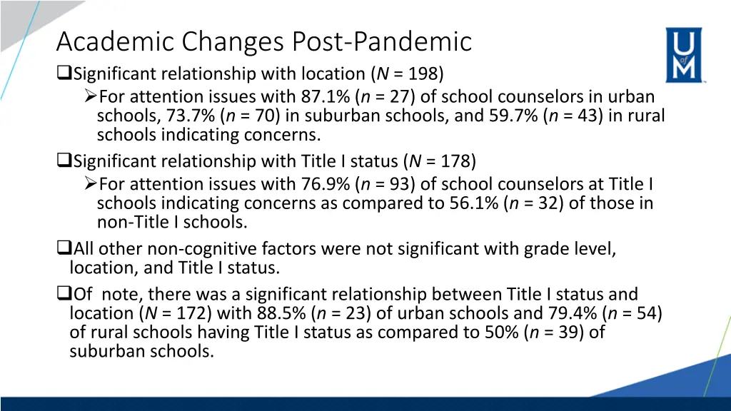 academic changes post pandemic significant 1