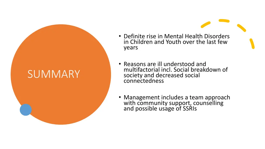 definite rise in mental health disorders