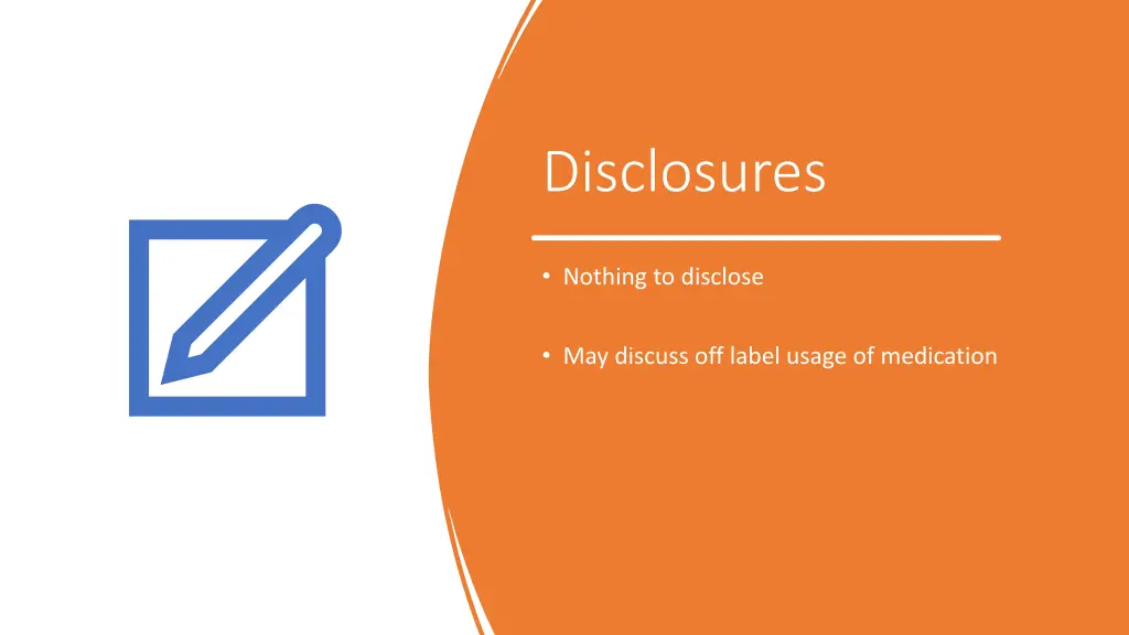 disclosures