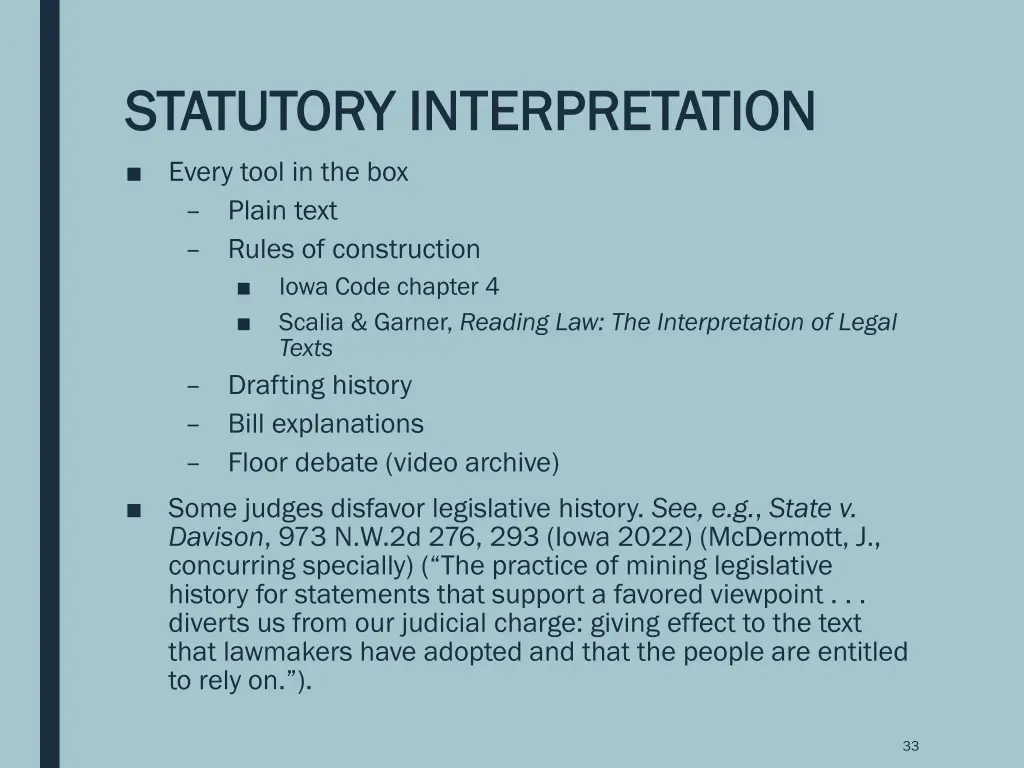 statutory interpretation statutory interpretation