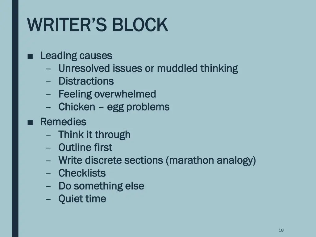 writer s block writer s block