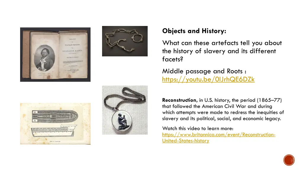 objects and history what can these artefacts tell
