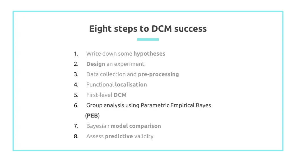 eight steps to dcm success 4