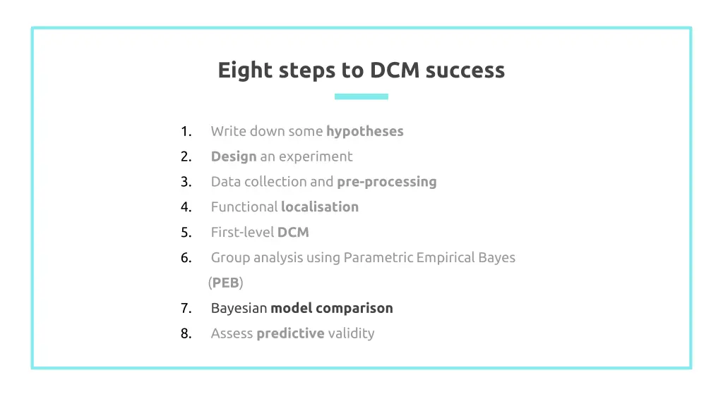 eight steps to dcm success 5