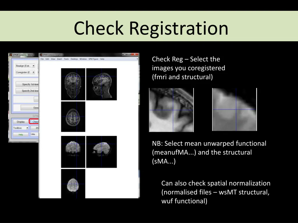 check registration