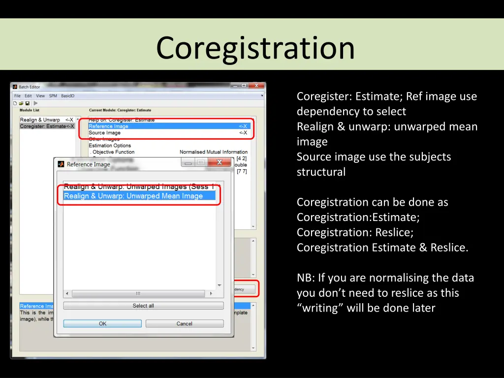 coregistration 4