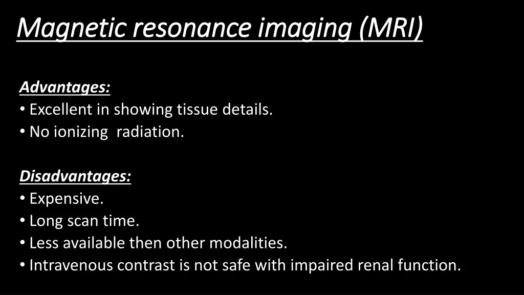 magnetic resonance imaging mri magnetic resonance 1