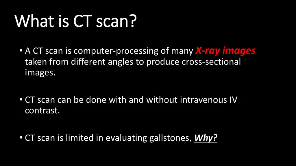 what is ct scan what is ct scan