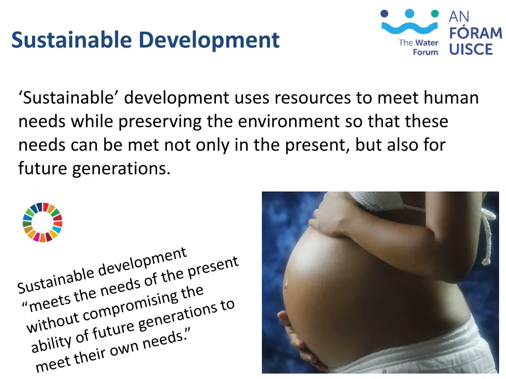 sustainable development