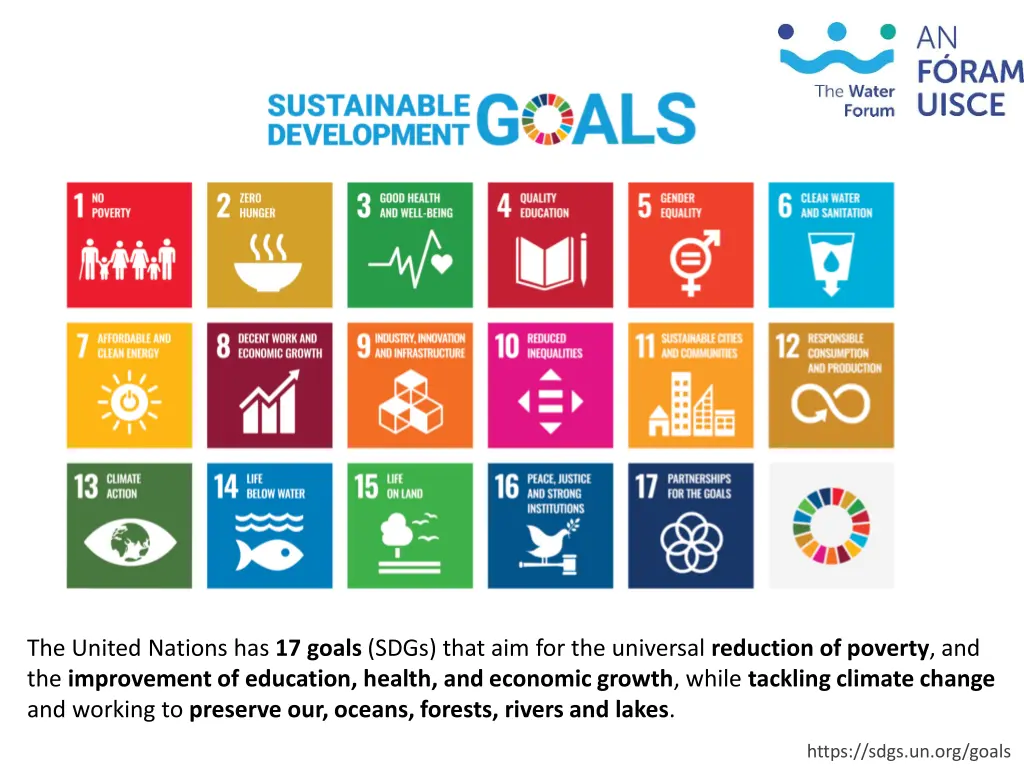 the united nations has 17 goals sdgs that