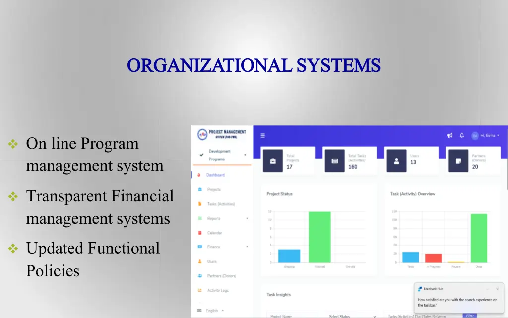 organizational systems organizational systems