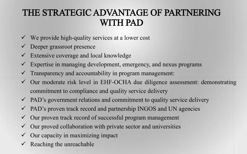 the strategic advantage of partnering