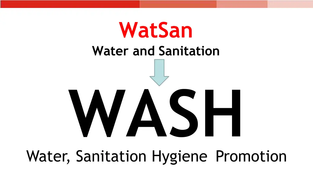 watsan water and sanitation