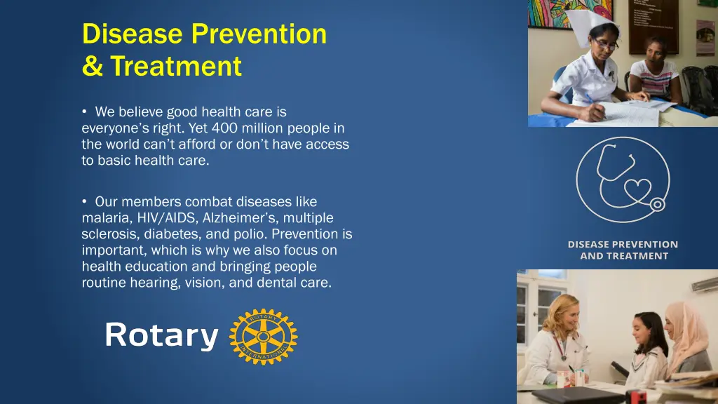 disease prevention treatment