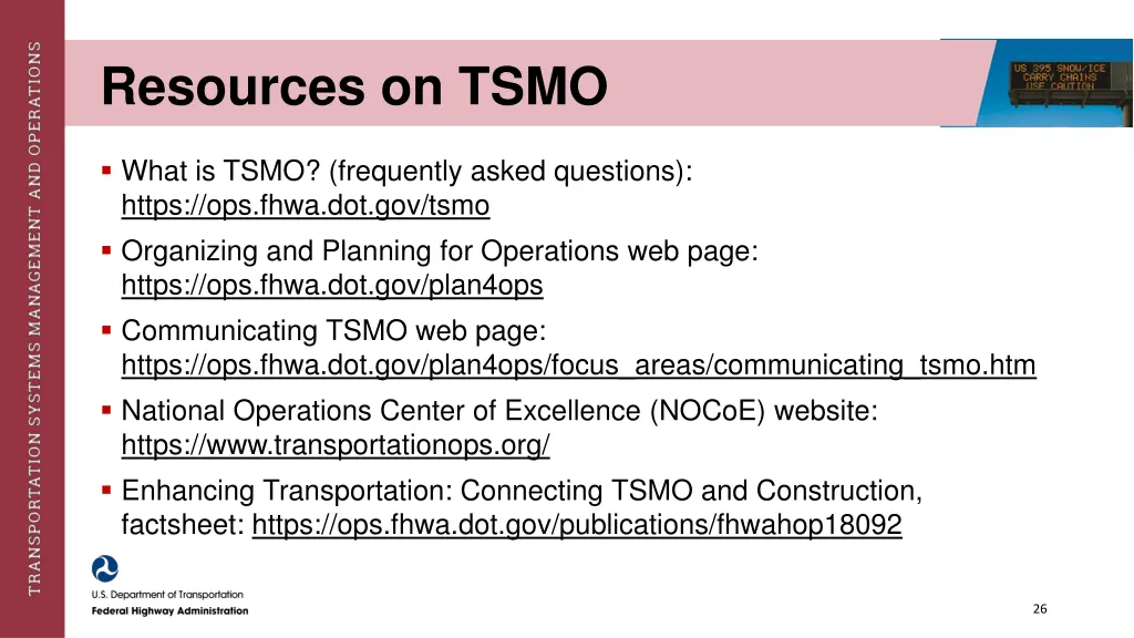 resources on tsmo