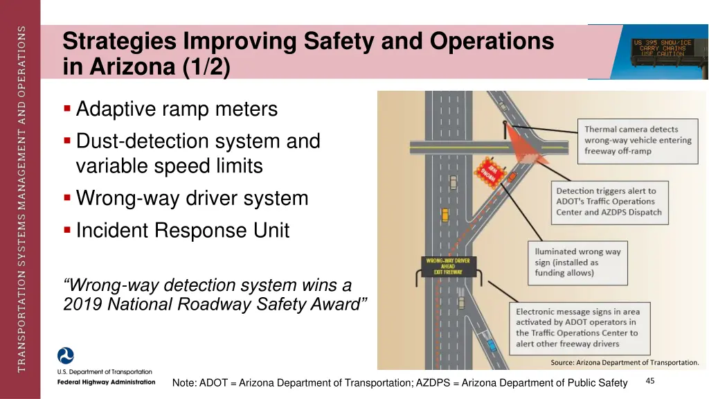 strategies improving safety and operations